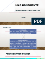 (Aula 1 A 21) CONSUMO CONSCIENTE (1º BIMESTRE)