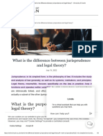 What Is The Difference Between Jurisprudence and Legal Theory - University of Lincoln