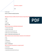 Orientation Computing Mcqs