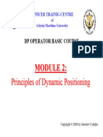 MODULE 2 - Principles of Dynamic Positioning