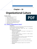 Organizational Culture