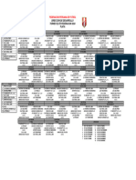 Fixture Torneo FPF Copa Plata A 2024