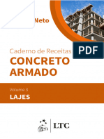 Caderno de Receitas de Concreto Armado - Vol. 3 - Lajes - Livro