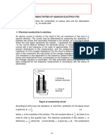 Experiment1 Molar - Conductivities of Aqu