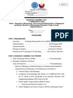 Annexes A, G, I - Templates For Barangay - Jan 24