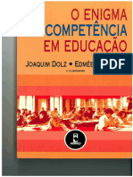 O Enigma Da Competência em Educação - Dolz Livro