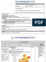 Relaciones de Orden de Los Numeros Del 10 Al 19