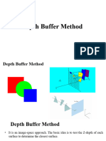 Depth Buffer Method