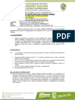 INFORME Conformación de Comite Electoral Seguridad de Salud y Trabajo Trabajador