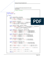 Practical 6 - Standard Functions