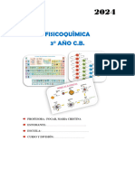 Cuadernillo de FISICOQUÍMICA 3° AÑO 2024