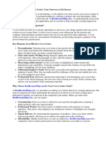 Cover Letter German Format