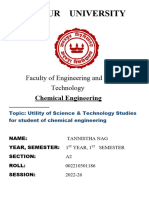 Socio Assignment Chem Eng Ug1