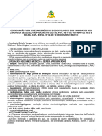 Edital de Convocacao - Exames Medicos - PC e Delegado 1