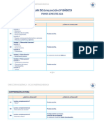 3º Básico - Plan de Evaluación - I-2024