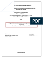 L'Impact de La Communication Média Sur Le Comportement D'achat Du Consommateur