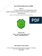 Laporan Pengembangan Diri - Yustin Patriana Djakaria - 235072059