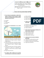 Protocolo de Evaluacion Grado Septimo