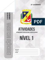 ED INCLUSIVA Nível 1 - Apostila 3