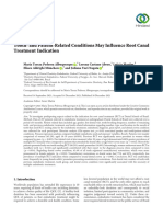 Research Article: Tooth-And Patient-Related Conditions May Influence Root Canal Treatment Indication