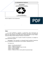 Etude de Cas - Méthode Des Chaînons + Correction