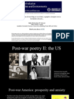 Post-War Poetry Lecture 2 2024