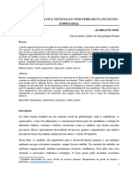 Gestão de Conflito e Negociação Como Ferramenta de Gestão Empresarial