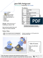 Pigeon Birb Crochet Pattern v3 230705 085706