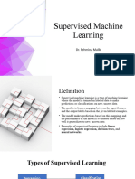 Machine Learning Supervised