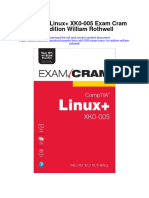 Comptia Linux Xk0 005 Exam Cram 1St Edition William Rothwell Full Chapter