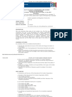 Unit Outline - SCA1116 Aviation Legislation and Regulatory Frameworks