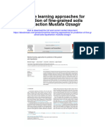 Machine Learning Approaches For Prediction of Fine Grained Soils Liquefaction Mustafa Ozsagir Full Chapter