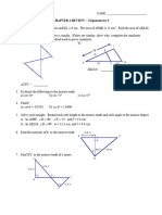 CHPT 4 Review - Trig I