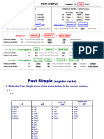 Simple Past Tense. Practice