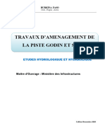 Rapport Hydrologique Et Hydraulique