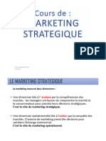 COURS - MARKETING STRATEGIQUE - PR BENJELLOUN