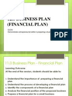 ENT300 12 Financial Plan