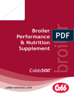 Cobb 500 Broiler Management Supplement