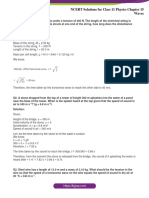 NCERT Solutions For Class 11 Physics Chapter 15 Waves