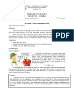 Module Grade 8 Science First Quarter 2021