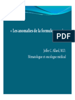 Atelier Les Anomalies de La Formule Sanguine Docteur Joffrec Allard