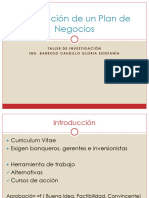 Elaboracion de Un Plan de Negocios