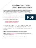 Comment Installer uYouPlus en Utilisant Scarlet (Pas D'ordinateur)