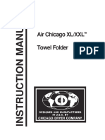 Air Chicago XL/XXL Towel Folder