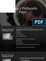 Writing Philosophy Papers Guide