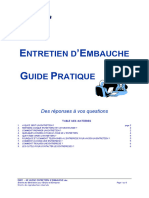 Guide Entretien Embauche