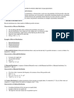 Advanced Statistics Previous Year Questions