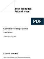 Verben Mit Festen Präpositionen