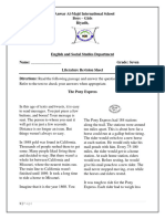 Literature Revision Sheet GR 7 T2 Final