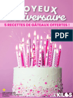 Gâteau Anniversaire 